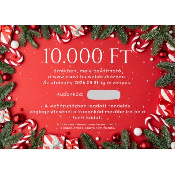 Ajándékutalvány 10.000 Ft értékben