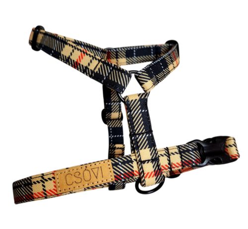 Scotland beige&black - Hám Heveder