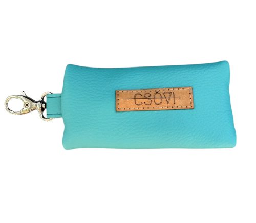 Turquoise - Kaki zacsi tartó