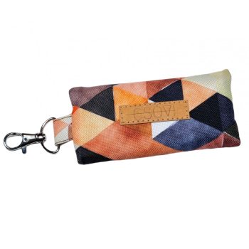 Triangle brown - Kaki zacsi tartó