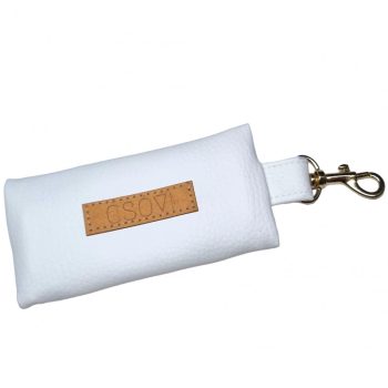 White - Kaki zacsi tartó