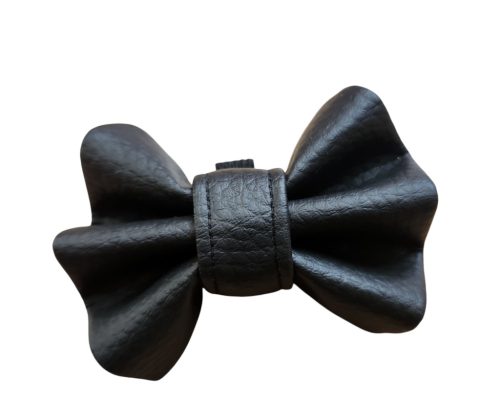 Black - Műbőr Masni