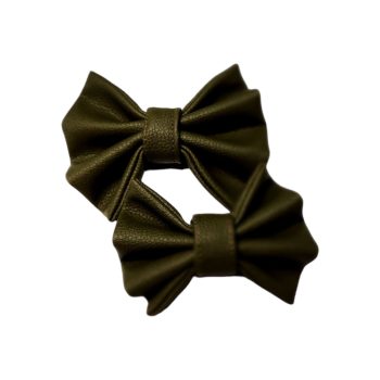 Camou green - Műbőr Masni