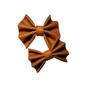 Cappuccino - Műbőr Masni